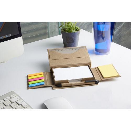 Miniatura: PORTA NOTAS CHICO CON PLUMA PERSONALIZADO COMO QUIERAS