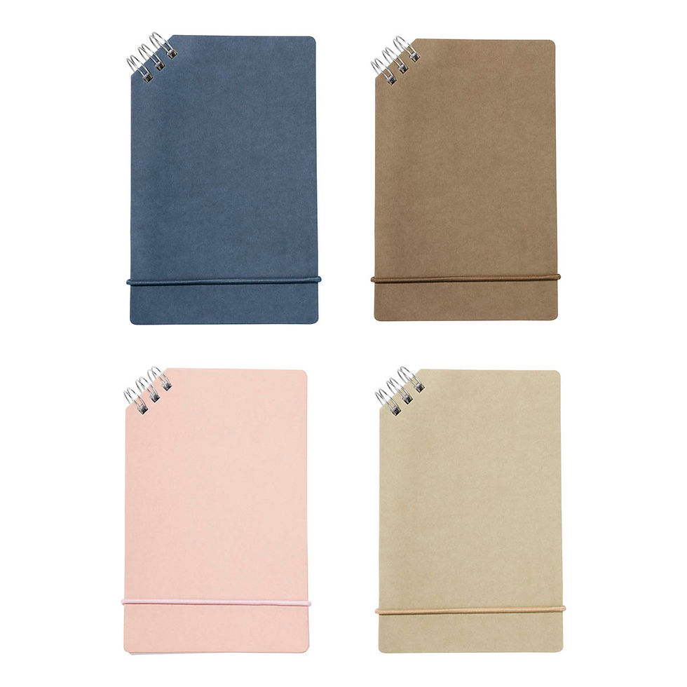 Libreta de Bolsillo Ecológica "Carr" - Práctica, Sostenible y con Estilo Único