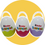 Miniatura: HUEVOS GIGANTES PLÁSTICOS KINDER SORPRESA "KINDER"