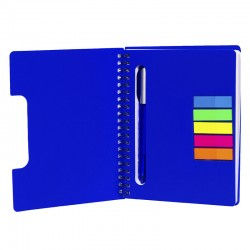Miniatura: LIBRETA PLÁSTICA CON POST IT Y BOLÍGRAFO