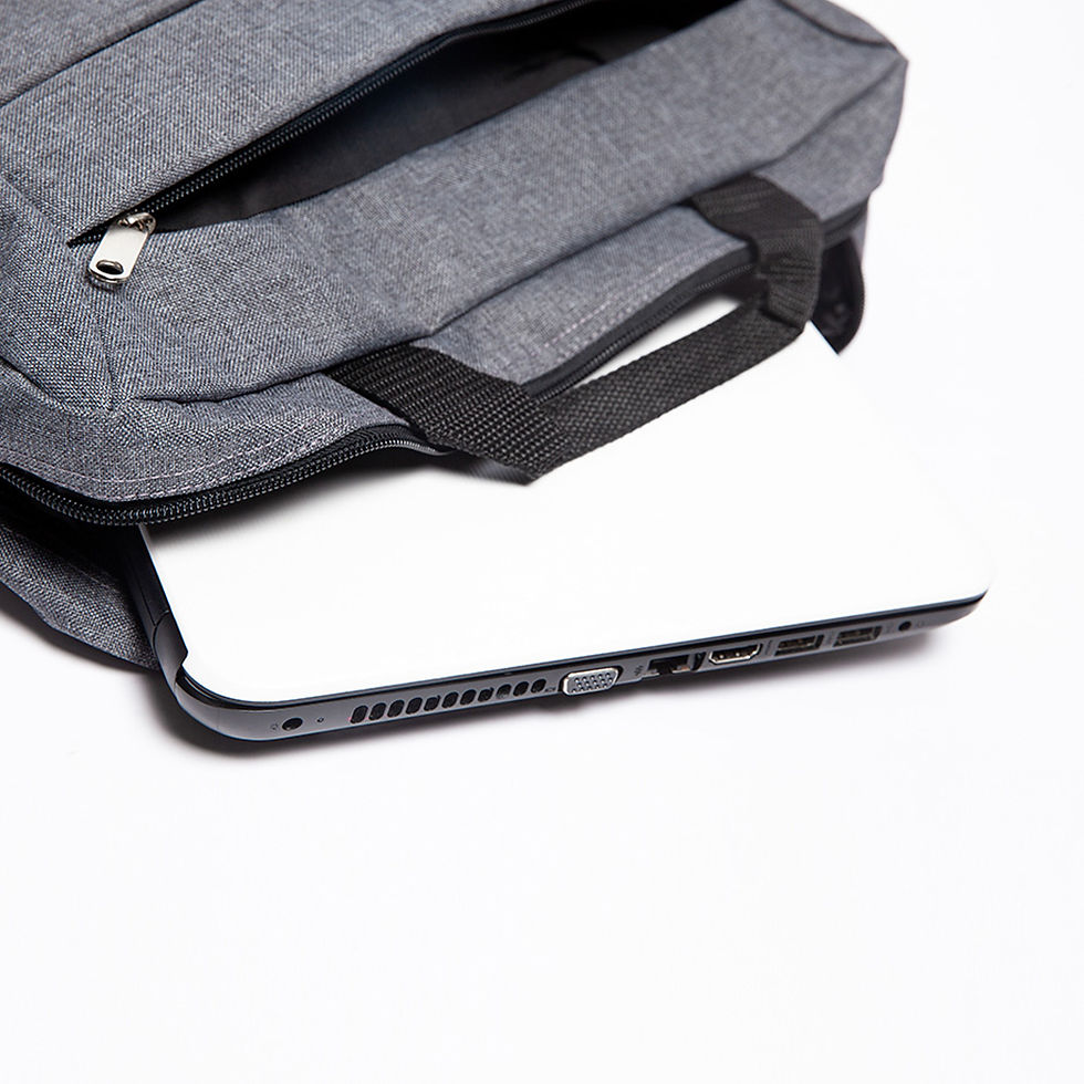 Miniatura: 12PZAS MALETÍN PORTA LAPTOP DE POLIÉSTER   "YORK"