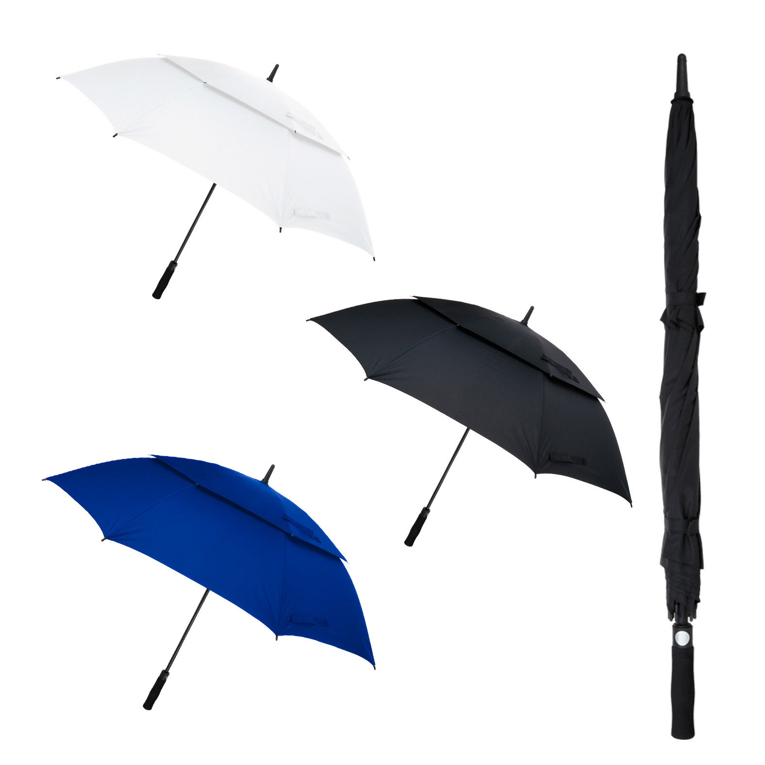 Paraguas Antiviento Automático 130 x 104cm "REGG"