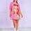 Miniatura: MAXI VESTIDO "BARBIE GAFAS" SB HD FULL PRINT GLITTER