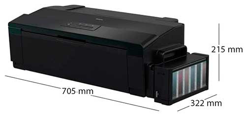 NUEVA IMPRESORA TAMAÑO TABLOIDE PARA SUBLIMACION EPSON L1800 |  papierspaperspapel