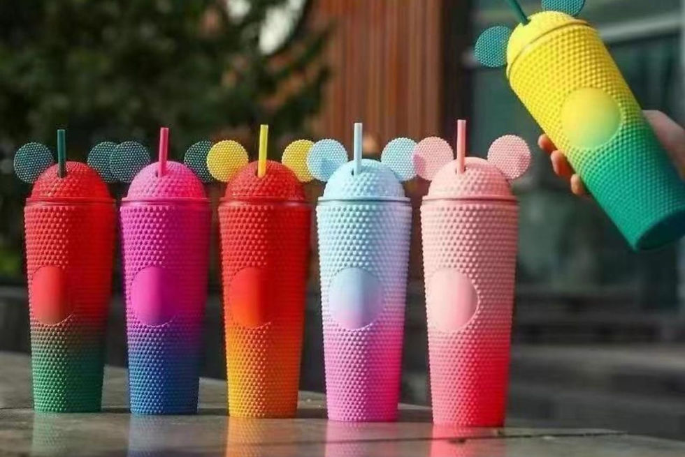 Miniatura: 60PZAS VASO SIMULACIÓN DE DIAMANTE TIPO STARBUCKS 798ML "MICKEY"