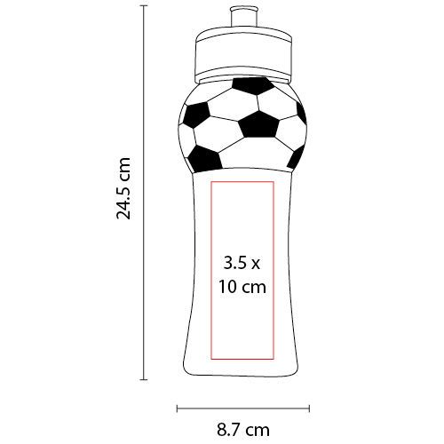 Miniatura: CILINDROS PERSONALIAZADOS SPORT Y CARITA (balón)