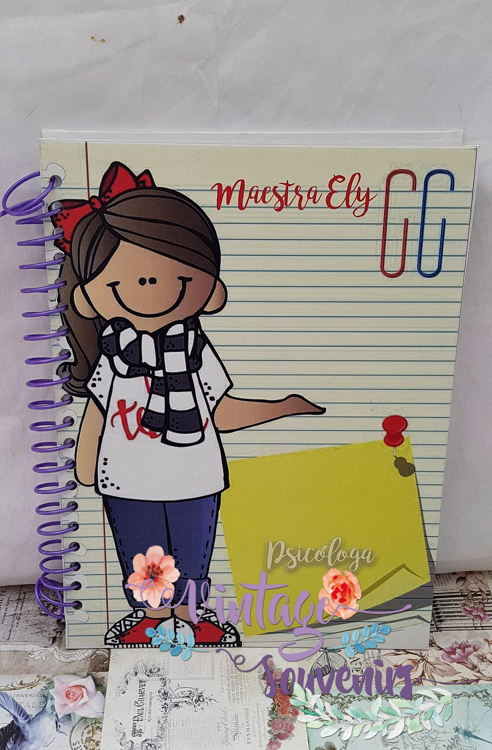 Miniatura: AGENDA ESPECIAL PARA MAESTRAS DE ESCUELA TAMAÑO CARTA