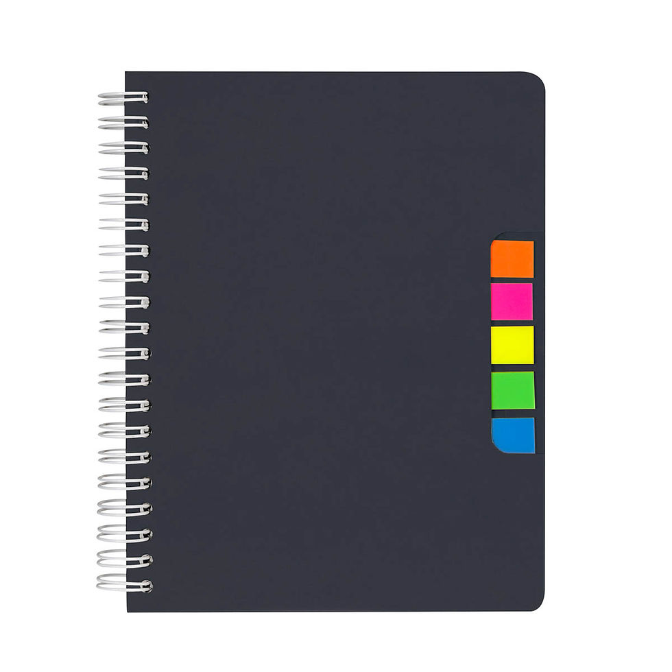 Miniatura: Libreta Ecológica con Post-it "Korya" - Práctica, Sostenible y Funcional