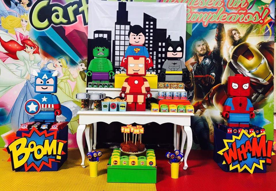Miniatura: RENTA POR EVENTO DE SUPERHEROES LEGO CHICOS