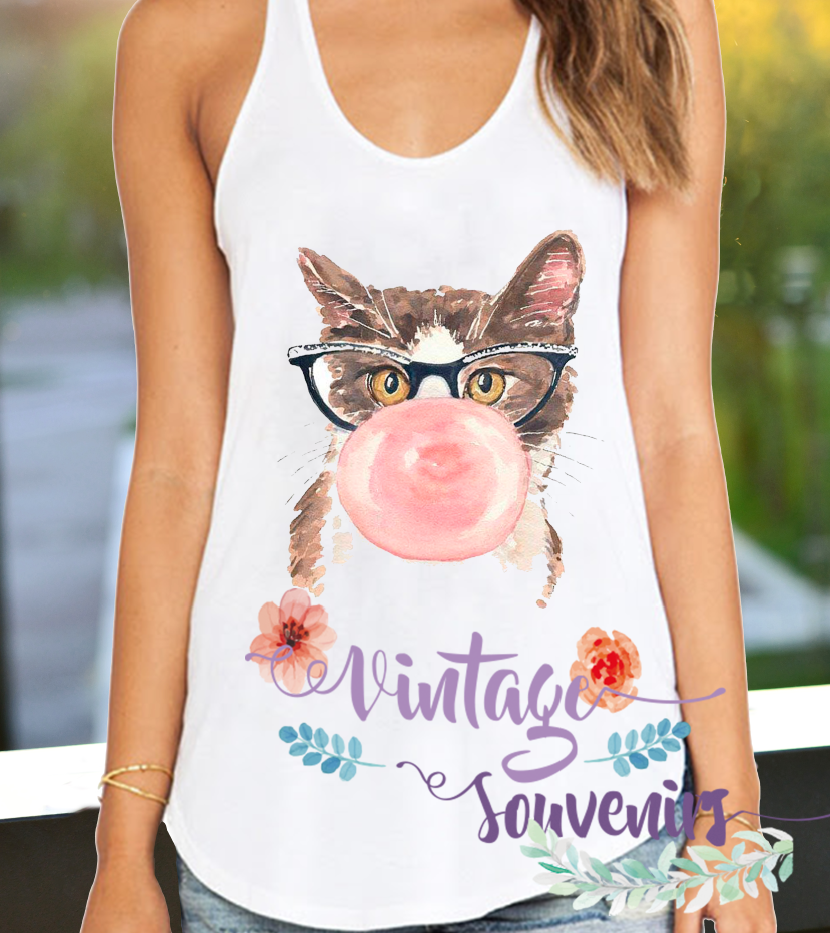 Miniatura: BLUSA WATERCOLOR ANIMALES