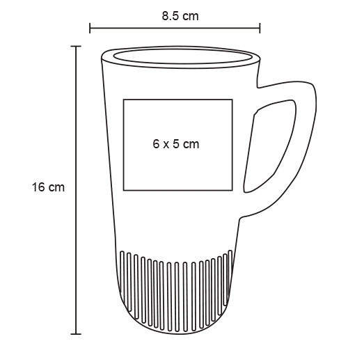 Miniatura: Taza Cerámica Cónica