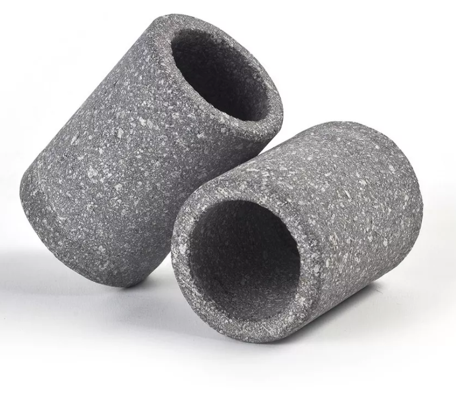 Tequilero de Basalto Artesanal "Piedra"