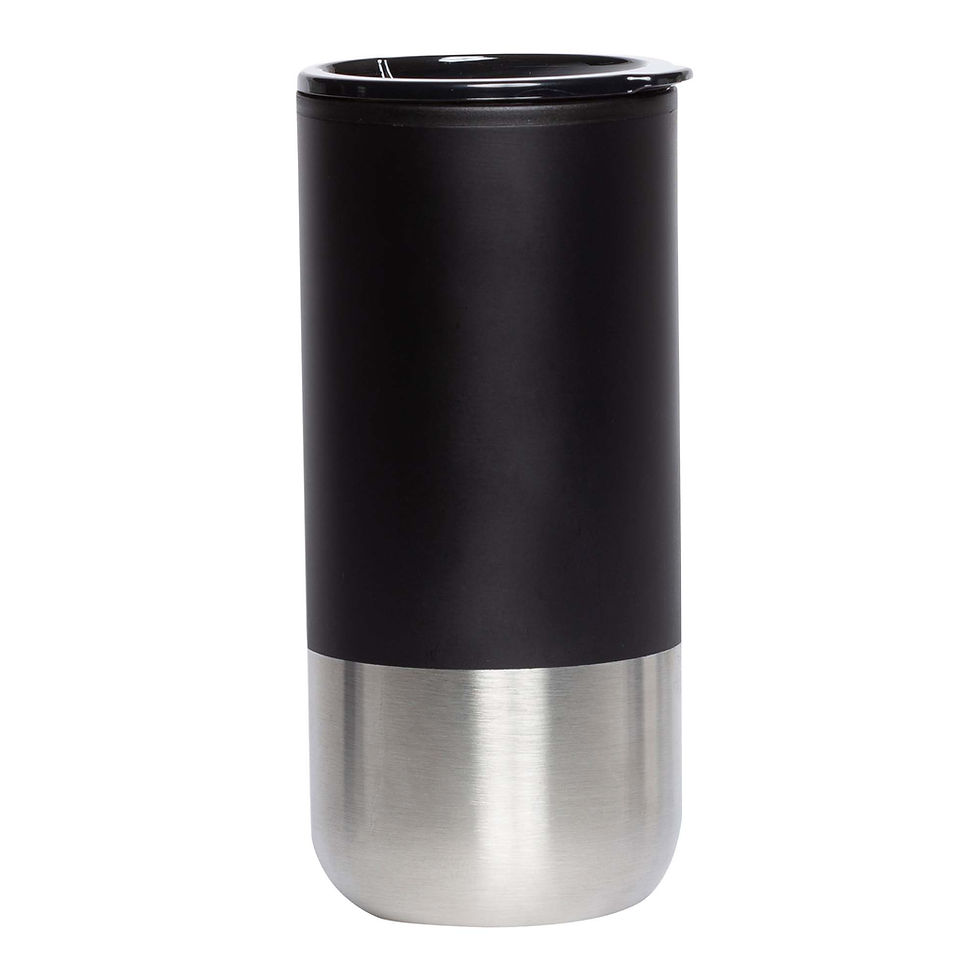 Miniatura: 25PZAS TERMO DE DOBLE PARED INTERIOR PLÁSTICO 480ML  "ROCK"