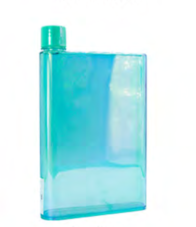 Miniatura: Botella de Agua Cuadrada de Bolsillo "Slider" 16OZ – Hidratación Compacta y Funcional