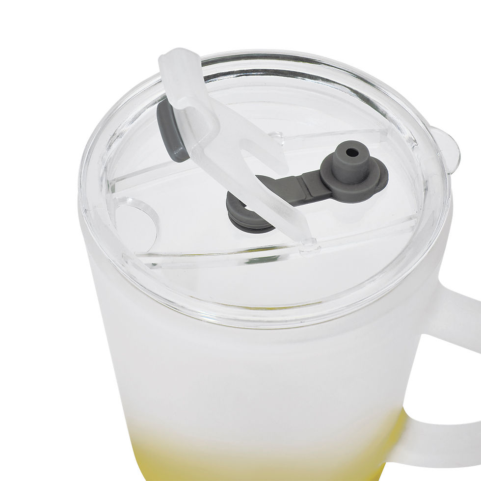 Miniatura: 12PZAS TAZA DE VIDRIO PARA SUBLIMAR EN TONO DEGRADADO 400ML "BAO"