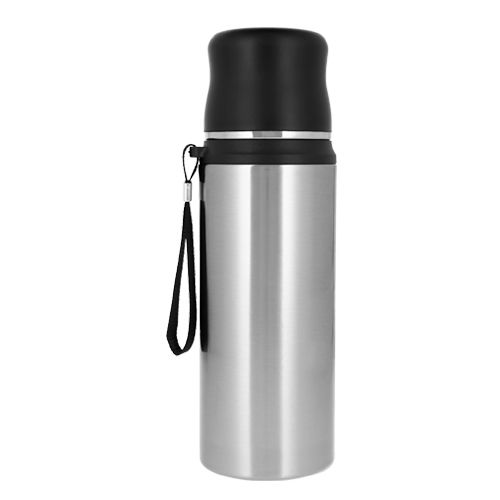 Miniatura: 10PZAS TERMO ACERO INOXIDABLE CON TAPA ENROSCABLE  800ML "BAZU"