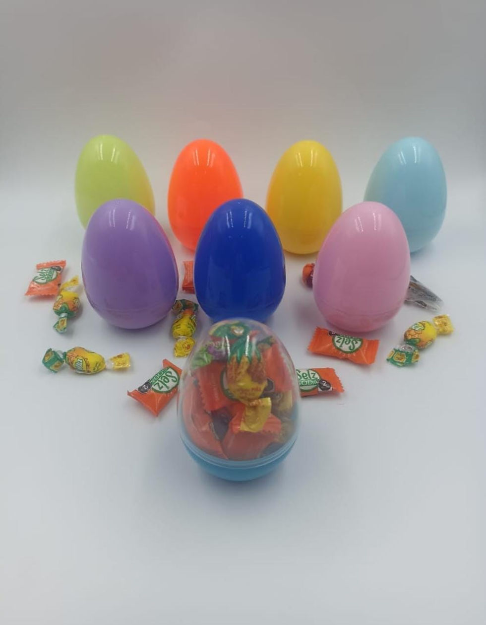 Miniatura: 25PZAS HUEVOS MINI PLÁSTICOS KINDER SORPRESA SURTIDO
