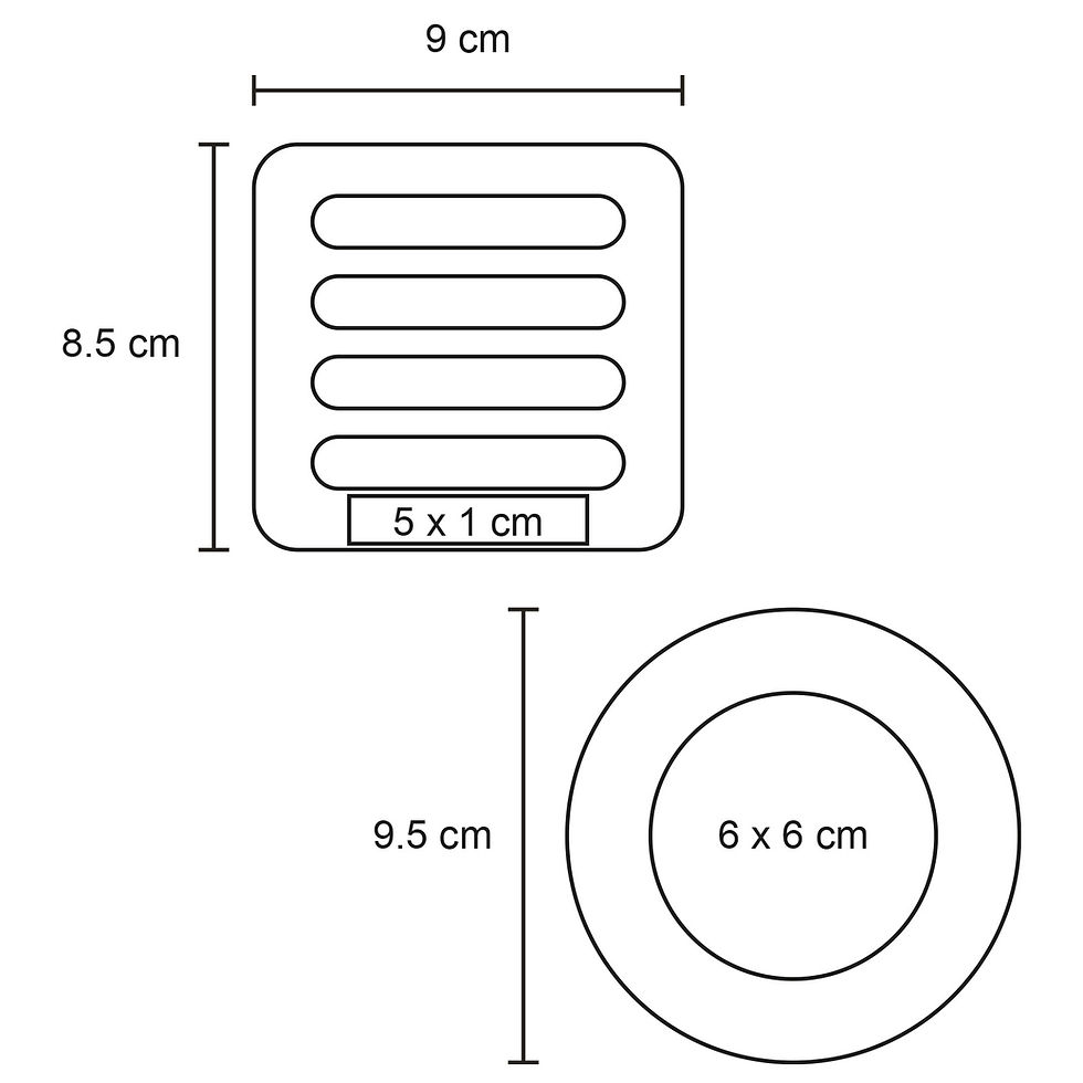 Miniatura: PORTAVASOS DE BAMBÚ CÍRCULARES EN BASE "HO"