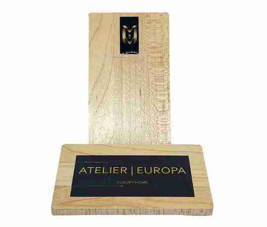 Miniatura: 50PZAS USB TARJETA TIPO CRÉDITO DE MADERA