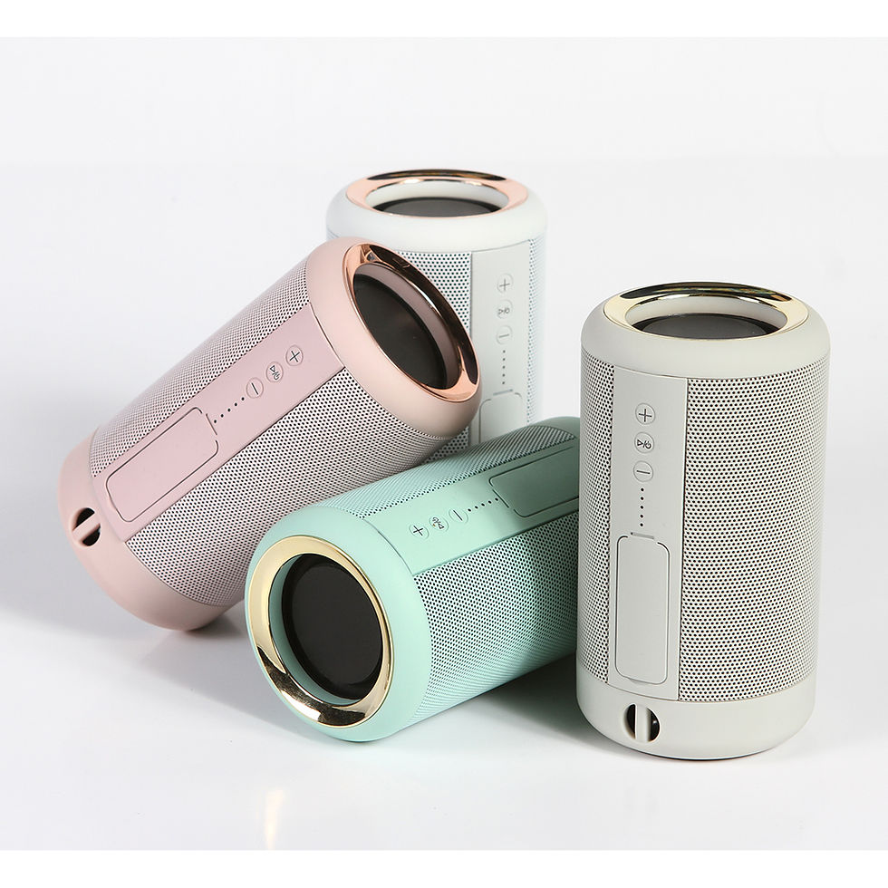 Miniatura: Bocina con Bluetooth y Power Bank "Rie" - Multifuncional, Elegante y Compacta