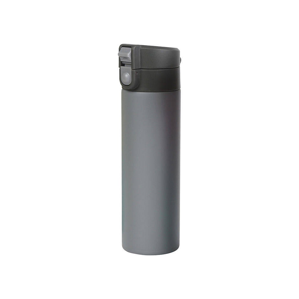 Miniatura: Termo Difuminado con Doble Pared de Acero Inoxidable 500ml "Bi-Tono" - Diseño Moderno y Seguridad en Cada Uso