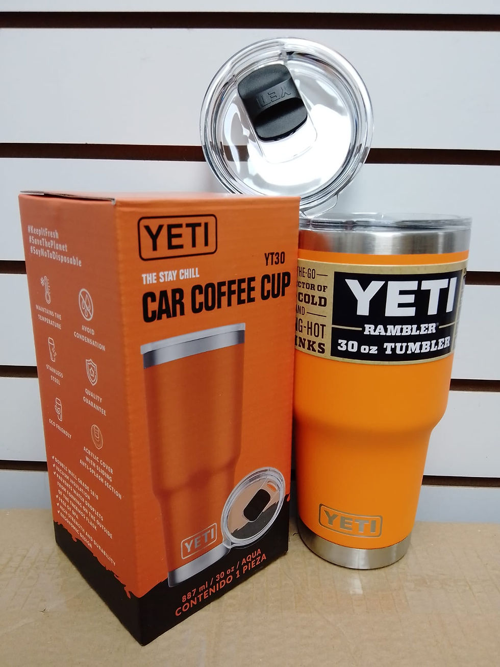 Miniatura: 10PZAS TERMO DE ACERO INOXIDABLE  INSULADO TUMBLER PREMIUM 30OZ "PREMIUM PLUS30"