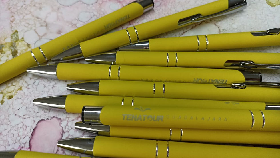 Miniatura: BOLÍGRAFO METÁLICO ACABADO RUBBER CON TARJETA PERSONALIZADA