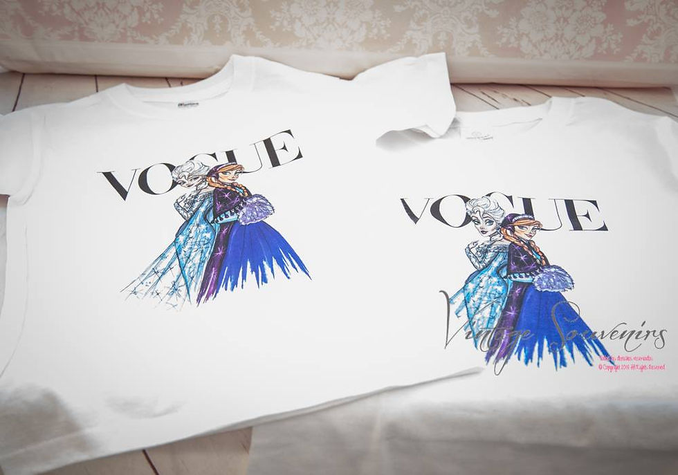 Miniatura: PLAYERAS "PRINCESAS VOGUE"