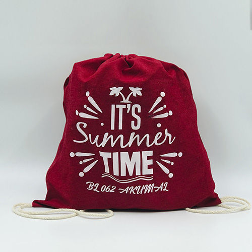 Miniatura: Morral de Algodón "Aku" - Sostenibilidad y Estilo Natural para Promociones Memorables