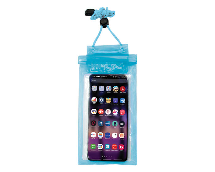 Miniatura: 100PZAS FUNDA PARA CELULAR CON CIERRE HERMÉTICO A PRUEBA DE AGUA "MAR"
