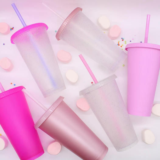 Miniatura: 50PZAS VASO VENTI PLÁSTICO 710ML CON POPOTE "VENTICLASICO"