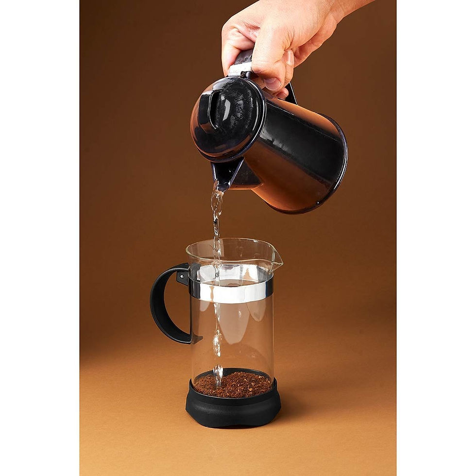 Miniatura: PRENSA FRANCESA DE VIDRIO Y BASE PLASTICA  DE 350ML COCKER