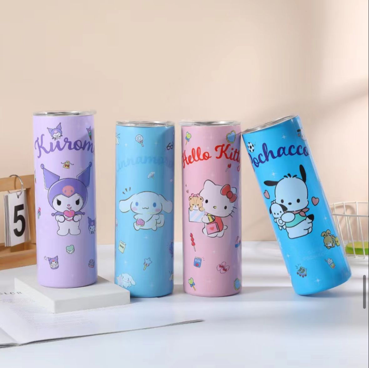 VASO SKINNY AISLANTE DE METAL "SKINNY SANRIO" 20OZ