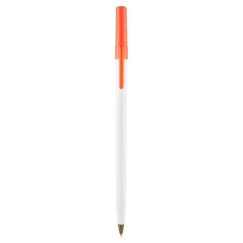 Miniatura: Bolígrafo de Plástico Económico "Slim" - Sencillez y Eficiencia para tus Promociones