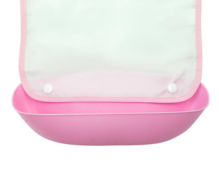 Miniatura: 100PZAS BABERO IMPERMEABLE PARA BEBE DE DOS PIEZAS