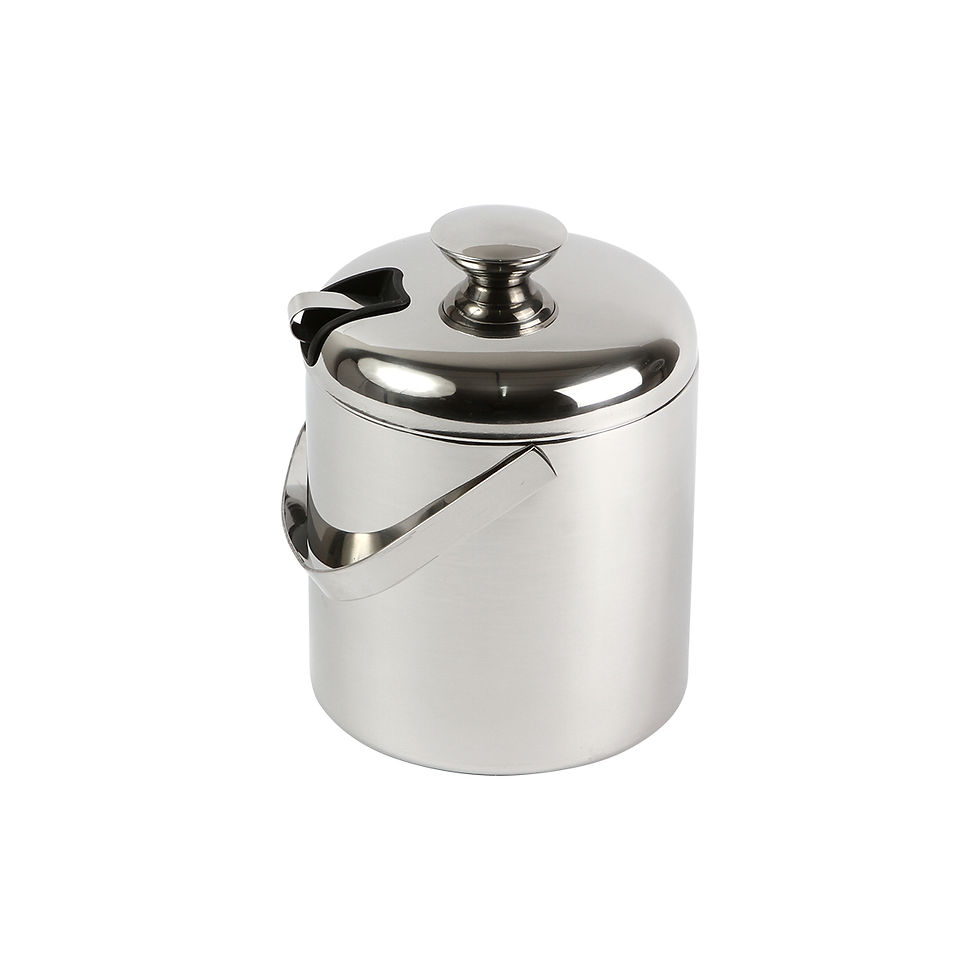 Miniatura: HIELERA FABRICADA EN ACERO INOXIDABLE 1.4 LITROS "FARU"