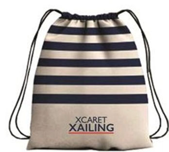 100PZAS BOLSA-MORRAL CON JARETA IMPERMEABLE PERSONALIZADA Vintage  Souvenirs