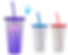Miniatura: 1PZ VASOS TERMOCROMÁTICO "PASTEL" 710ML CAMBIA DE COLOR (VASO MÁGICO)