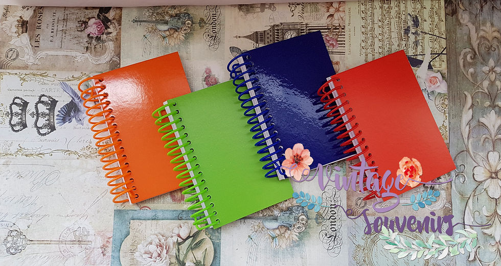 Miniatura: MINI LIBRETA DE ESPIRAL PLÁSTICO