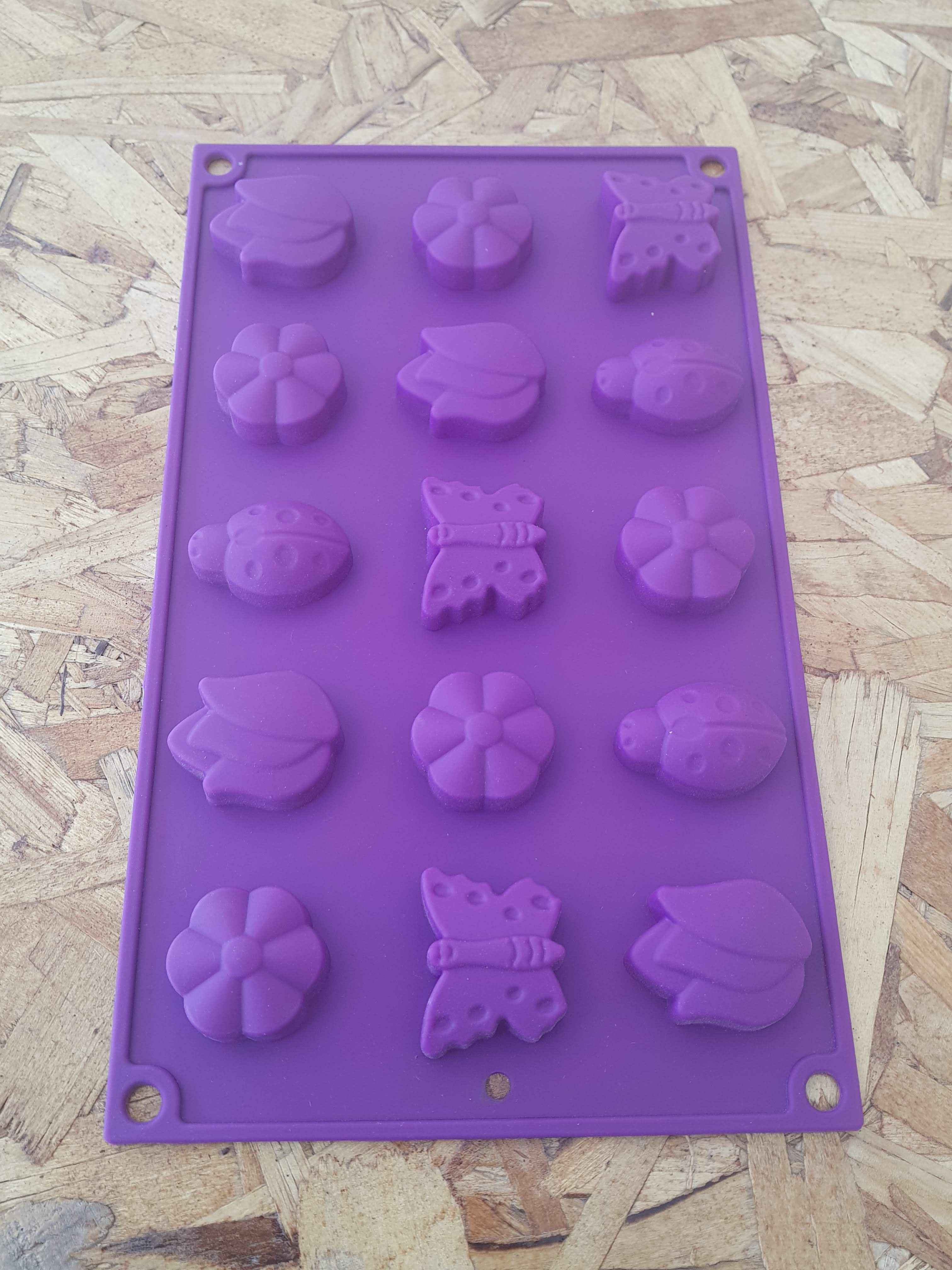 MOLDE DE CATARINA MARIPOSA Y FLOR