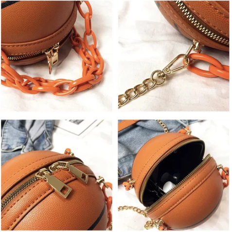 Miniatura: BOLSA EN FORMA DE PELOTA DE BASKET
