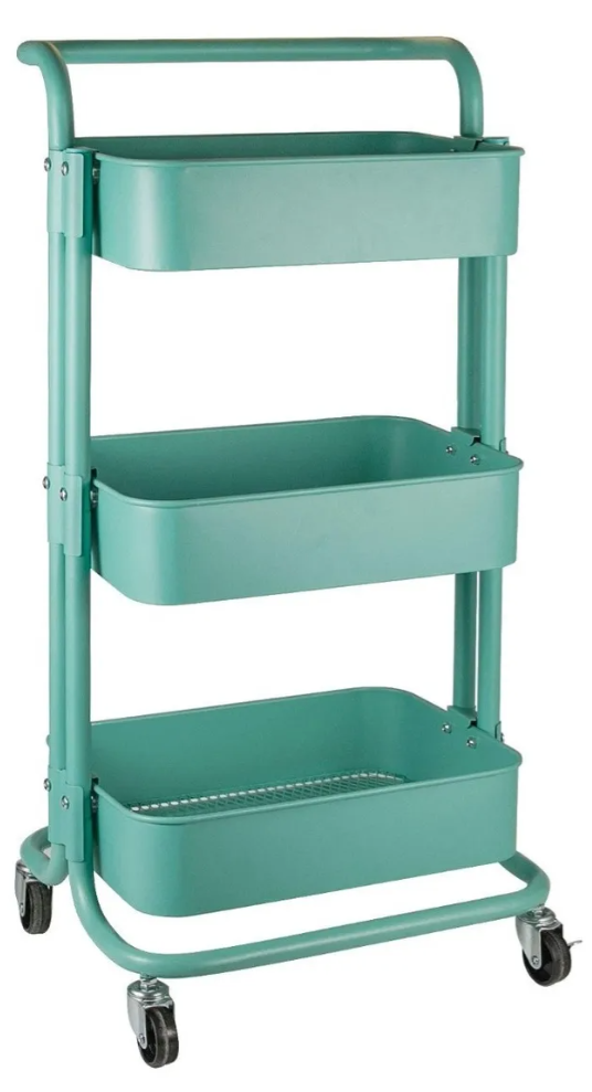 Miniatura: CARRITO ORGANIZADOR DE 3 NIVELES CON RUEDAS