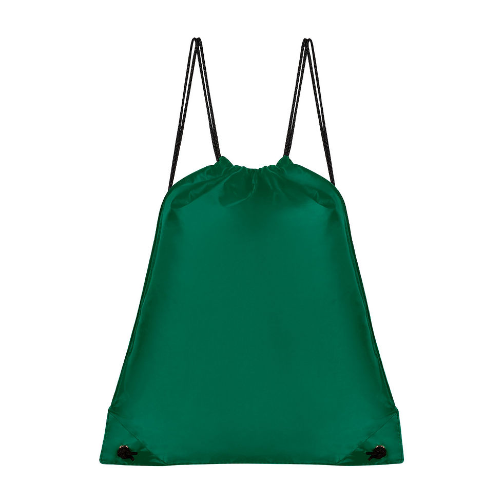 Miniatura: Bolsa-Morral de Nylon con Jareta "Pris" - Practicidad y Durabilidad para Promociones Exitosas