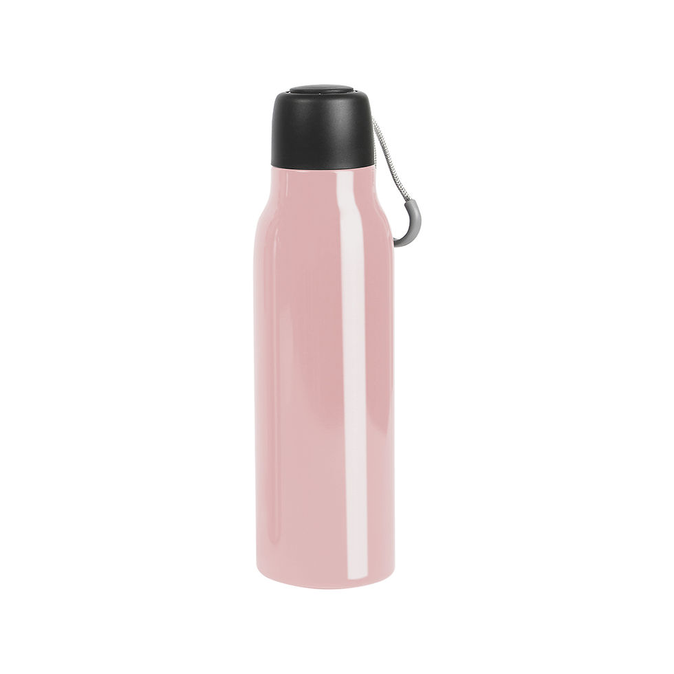 Miniatura: 10PZAS CILINDRO DE ACERO INOXIDABLE DOBLE PARED BRILLANTE  500ML "ULA"