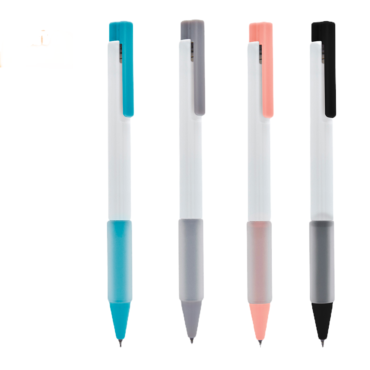 100PZAS SET DE BOLÍGRAFO PLÁSTICO DE GEL CON SILICÓN "GEL IROTT"