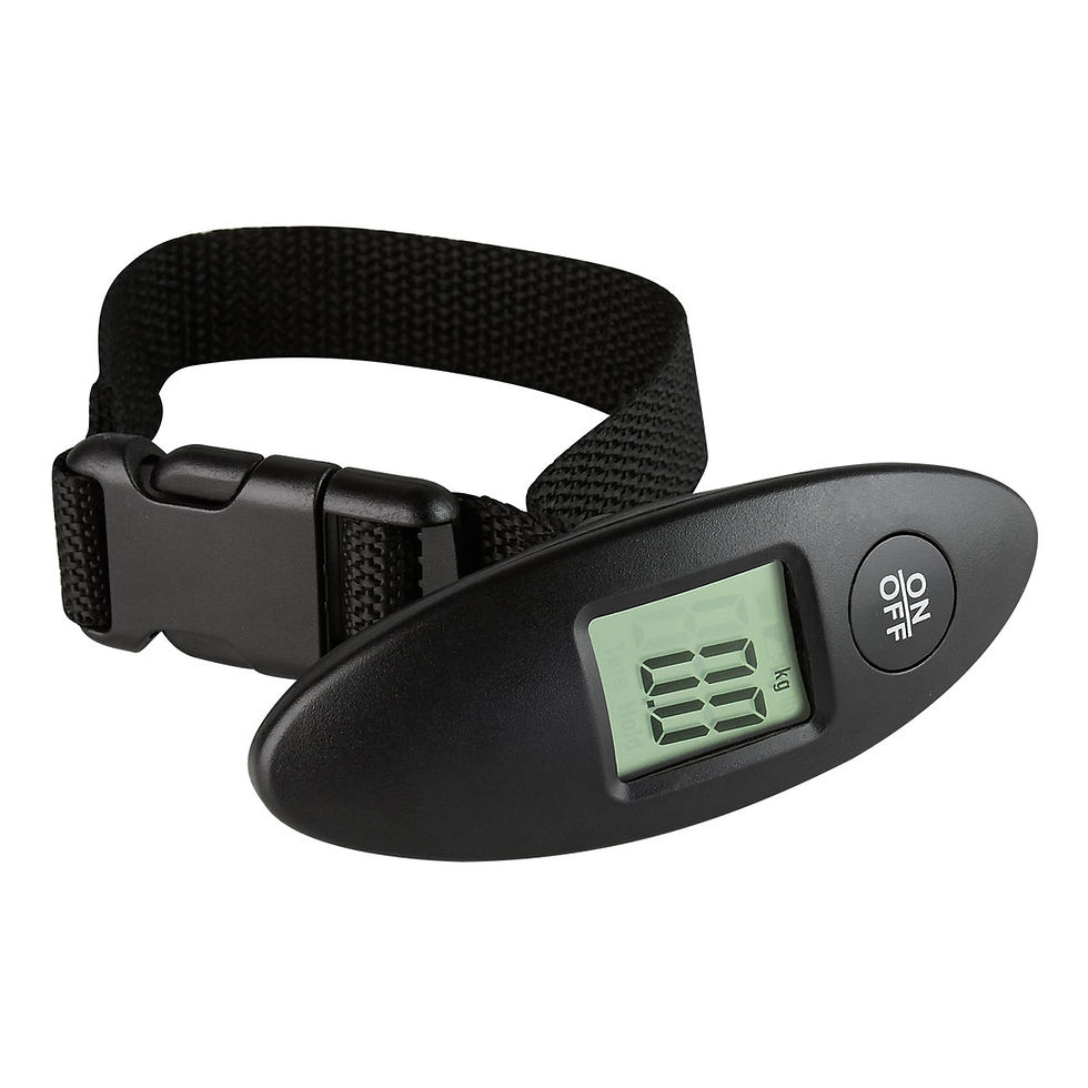 Miniatura: 50PZAS BÁSCULA DIGITAL PARA MALETAS "TINY"