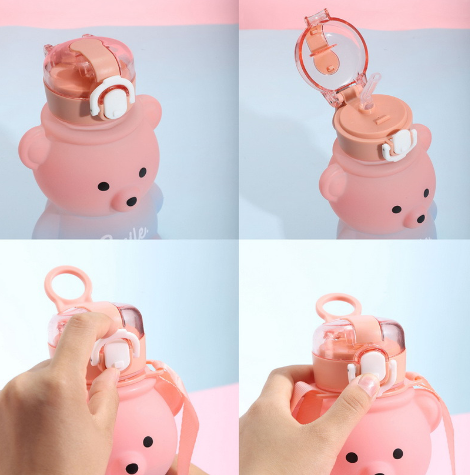 Miniatura: 10PZAS CANTIMPLORA DE OSITO DEGRADADO DE 1LITRO