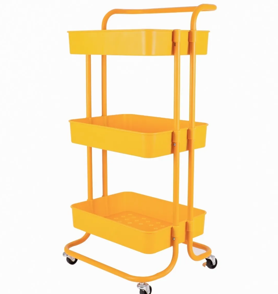 Miniatura: CARRITO ORGANIZADOR DE 3 NIVELES CON RUEDAS