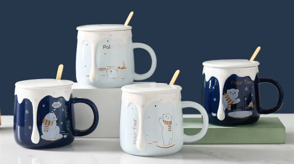 Miniatura: TAZAS DE PORCELANA CUTE KAWAII3