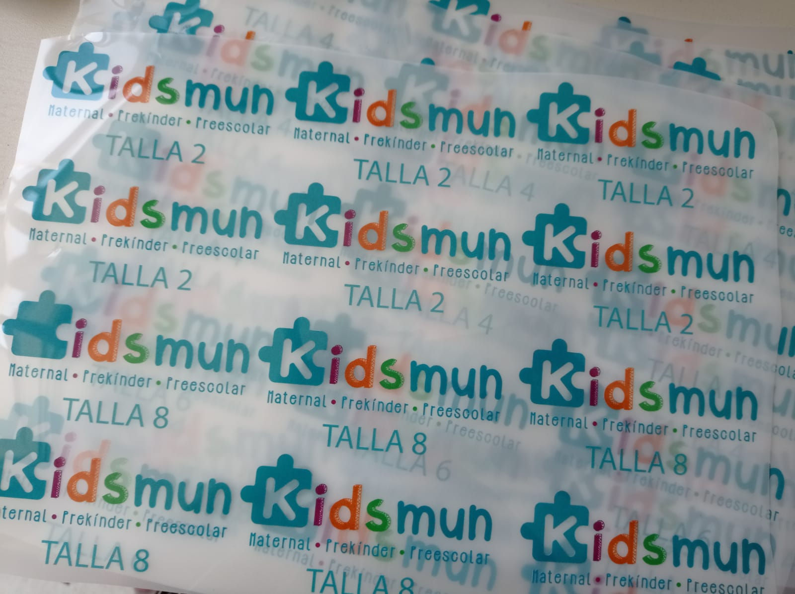 ETIQUETA PLANCHABLE PARA PONER MARCA DE ROPA EN PRENDAS